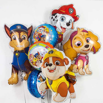 Фонтан из шаров Щенячий патруль, Paw Patrol: "Вся команда в сборе"