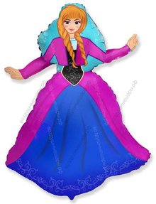 Шар с гелием  Фигура, Принцесса Алексия, 99 см.