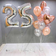 9 шаров, 2 сердца + 2 цифры С цифрами 25