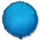 Фольгированный шар (18''/46 см) Круг, Синий, 1 шт.