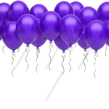 Шары под потолок фиолетовые