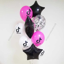 Воздушные шары на вечеринку Tiktok, Звезда Тик Ток