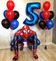 14 шт, Человек паук и большая «5» В оригинале
