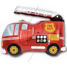 Шар с гелием  Фигура, Пожарная машина, 81 см.