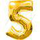 "5" золотая