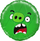 Круг, Angry Birds, Зеленый, 18", 46 см.
