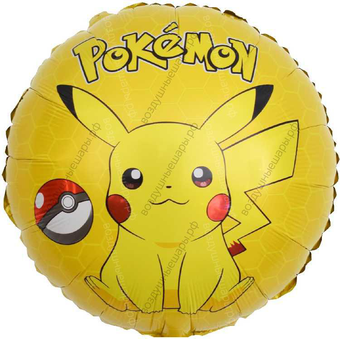 Шар с гелием покемон Пикачу, 46 см