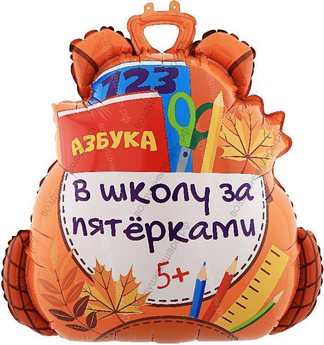 Фигура, Школьный рюкзак с гелием