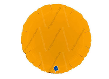 Шар (18''/46 см) Круг, Оранжевый, Сатин