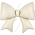 1 шт. бант кремовый