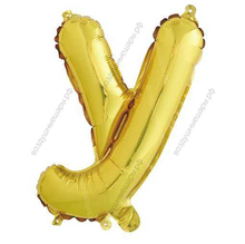 Шар- буква  "У" русского алфавита, надутая воздухом, 41 см