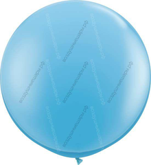 Большой Голубой шар с гелием, 70см