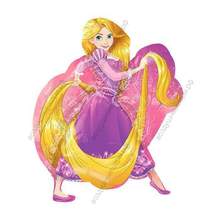 Шар фигура Принцесса Рапунцель с гелием
