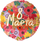 Шар (18''/46 см) Круг, 8 Марта, 1 шт. в уп., 13445