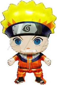 Шар (27''/69 см) Фигура, Боец Ниндзя, Наруто