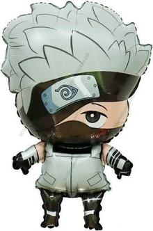Шар (28''/71 см) Фигура, Аниме, Мальчик Боец, Наруто