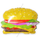 Шар (21''/53 см) Фигура, Гамбургер, 1 шт.