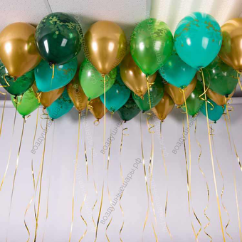 Шары под потолок в военной тематике