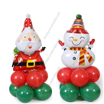 Готовое решение Новогодняя парочка "Санта и Снеговичок"