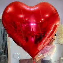 Сердце 63", 160 см, надутое гелием