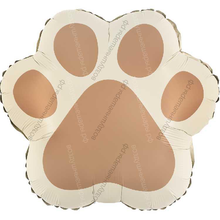 Фигура с гелием Лапка, Бежевый, Сатин, фольга, 53 см.