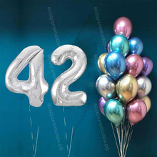 Шары с гелием на 42 года