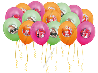 Шары под потолок Малыш и Карлсон